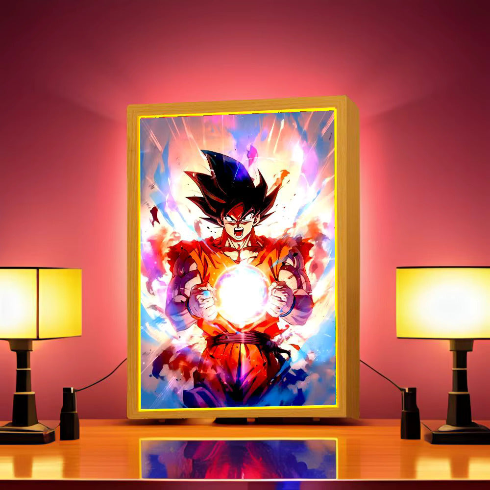 Cuadros de luz de DBZ