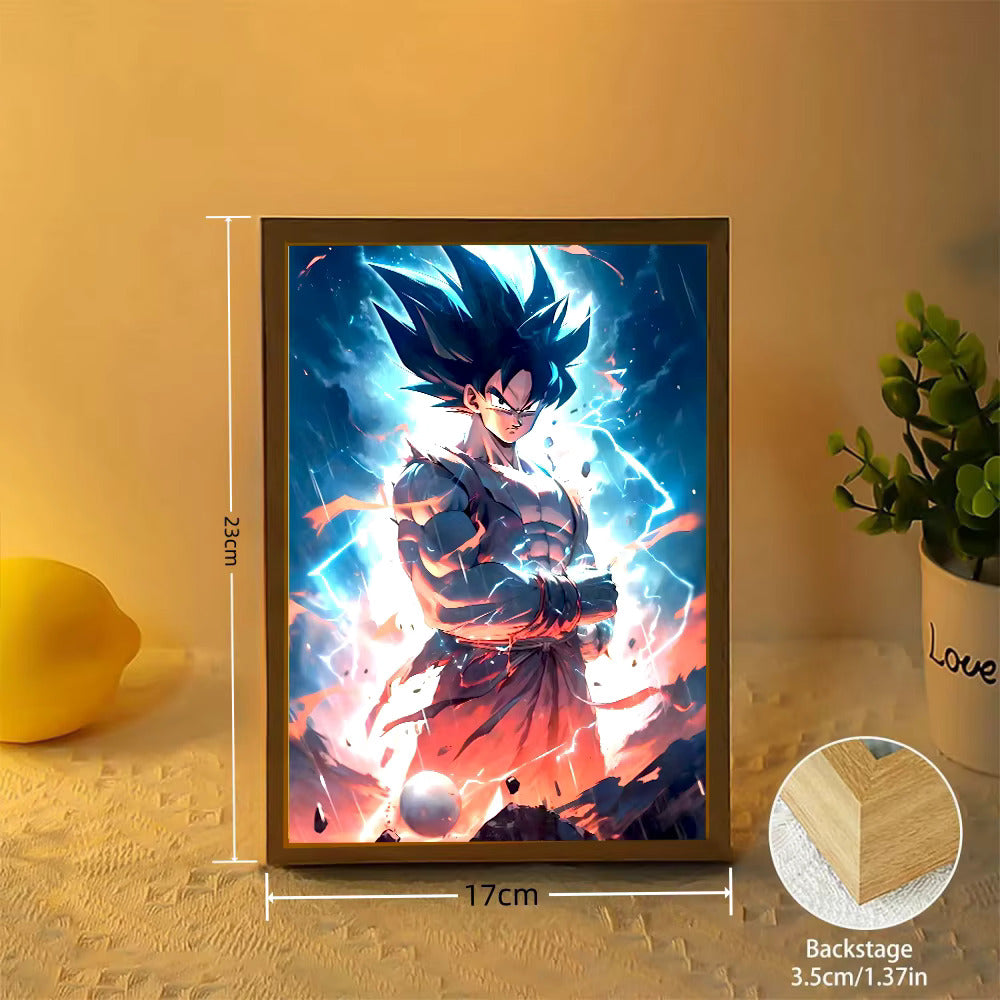 Cuadros de luz de DBZ