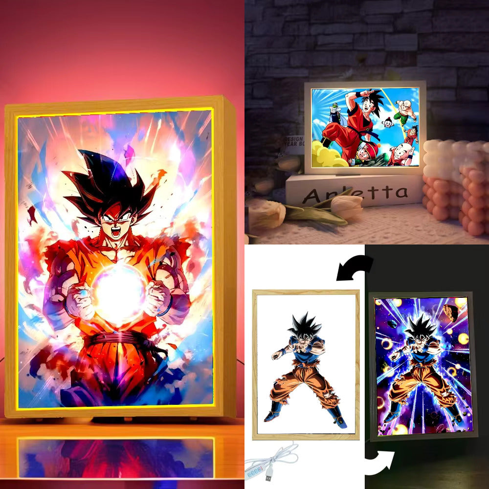 Cuadros de luz de DBZ