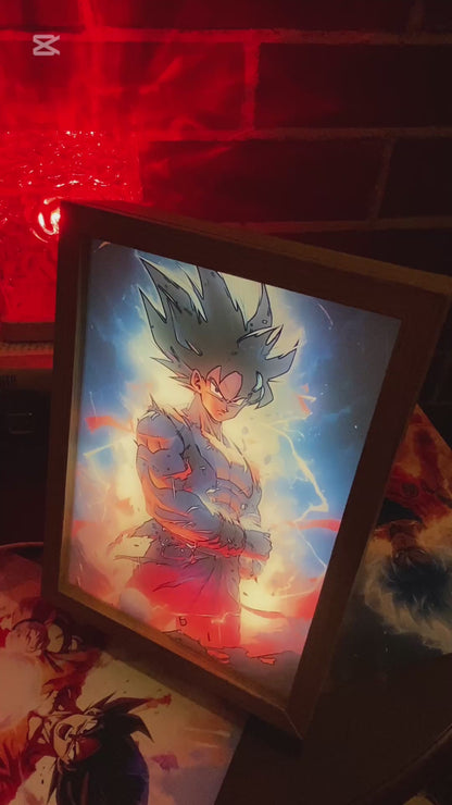 Cuadros de luz de DBZ